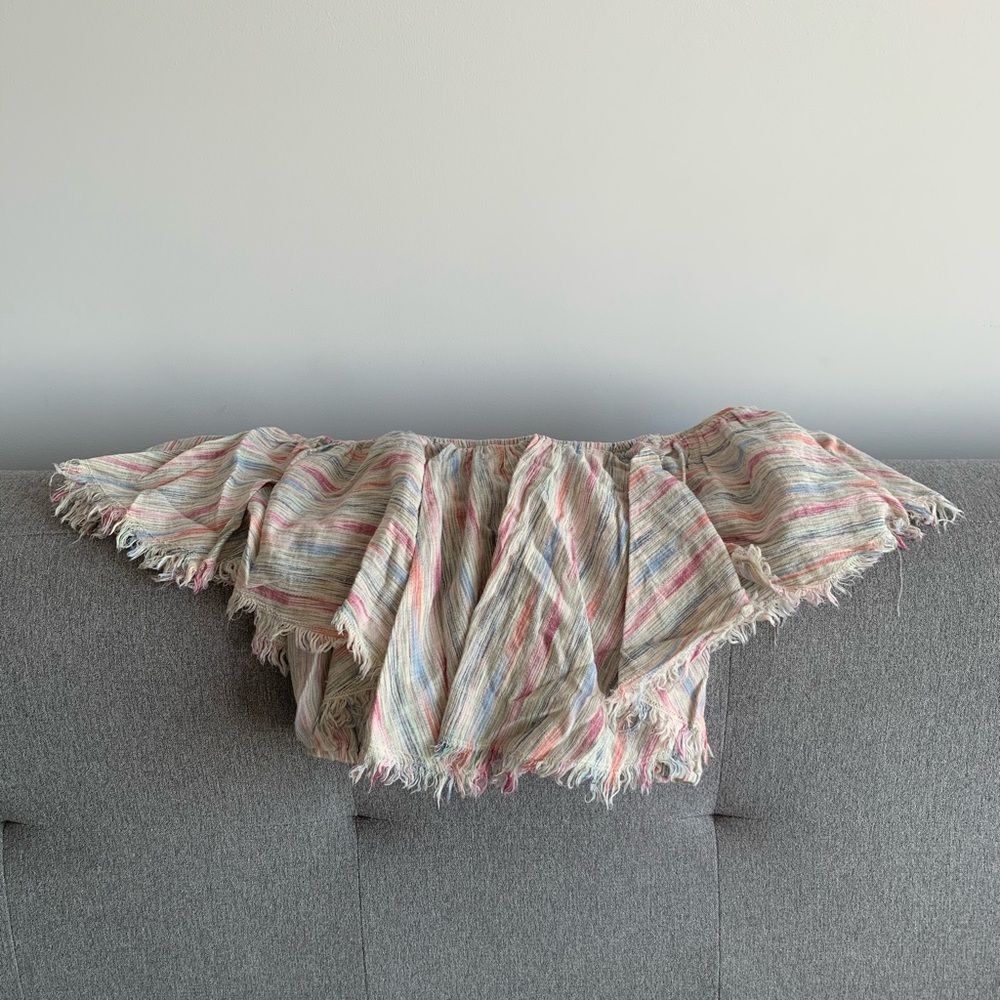 100% cotton crop top